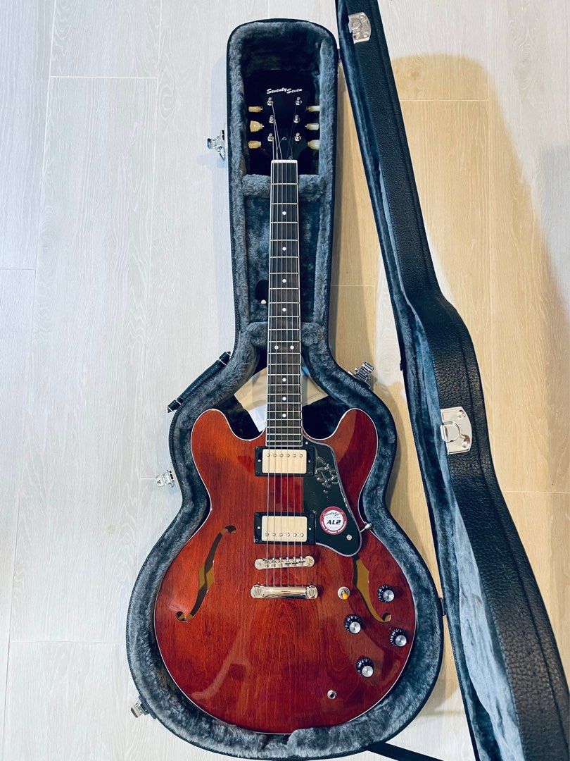 Seventy Seven - Exrubato-std-jt ES-335 style, 興趣及遊戲, 音樂