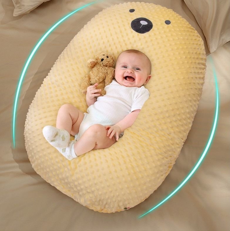 Sg Ready Stock Baby Anti Reflux Cushion Anti Regurgitation Pillow Tummy Time Cushion Bottle Feeding Pillow