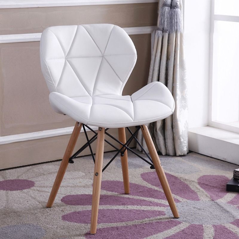 Simple style Dining Chair PU Leather Chair NEW Coffee Chair Ready
