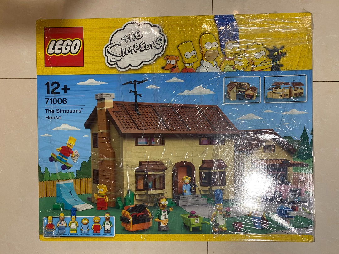 Simpsons lego house 2025 cheap