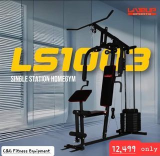 Single station homegym 100lbs weight stack Brandnew Onhand