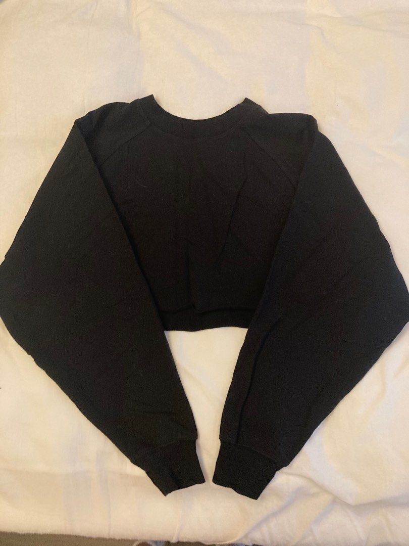 Alo clearance cropped sweatshirt