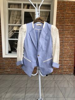 (Size S) Blue Blazer