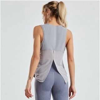 White gym on sale vest top womens
