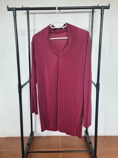 SM pleated long top fits large
