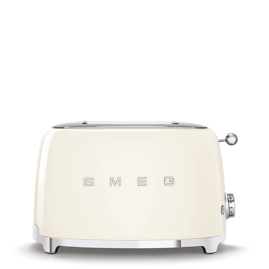 SMEG Toaster Cream colour TSF01CRUK retro style toast bread glossy