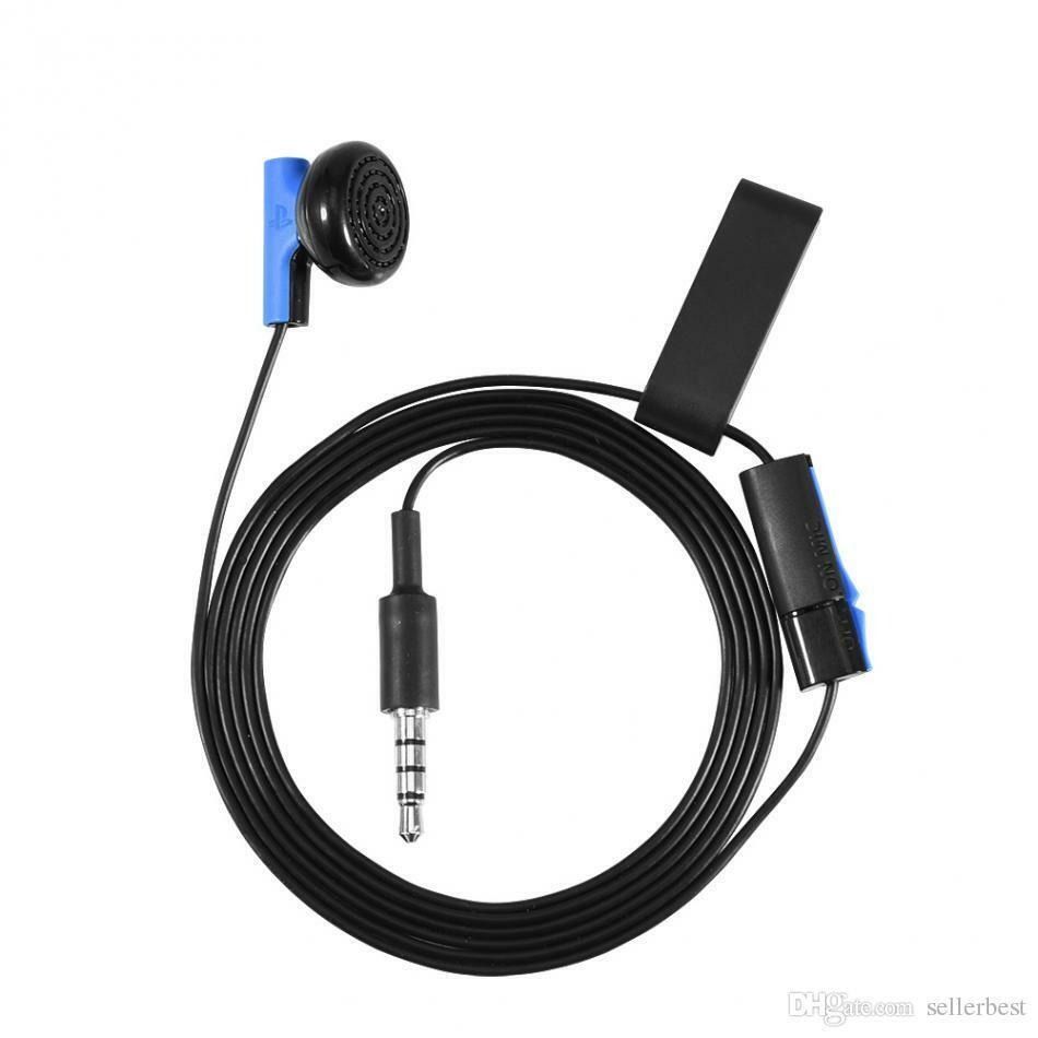 SONY Playstation 4 PS4 Mono Chat Earbud Headphone with Mic Audio