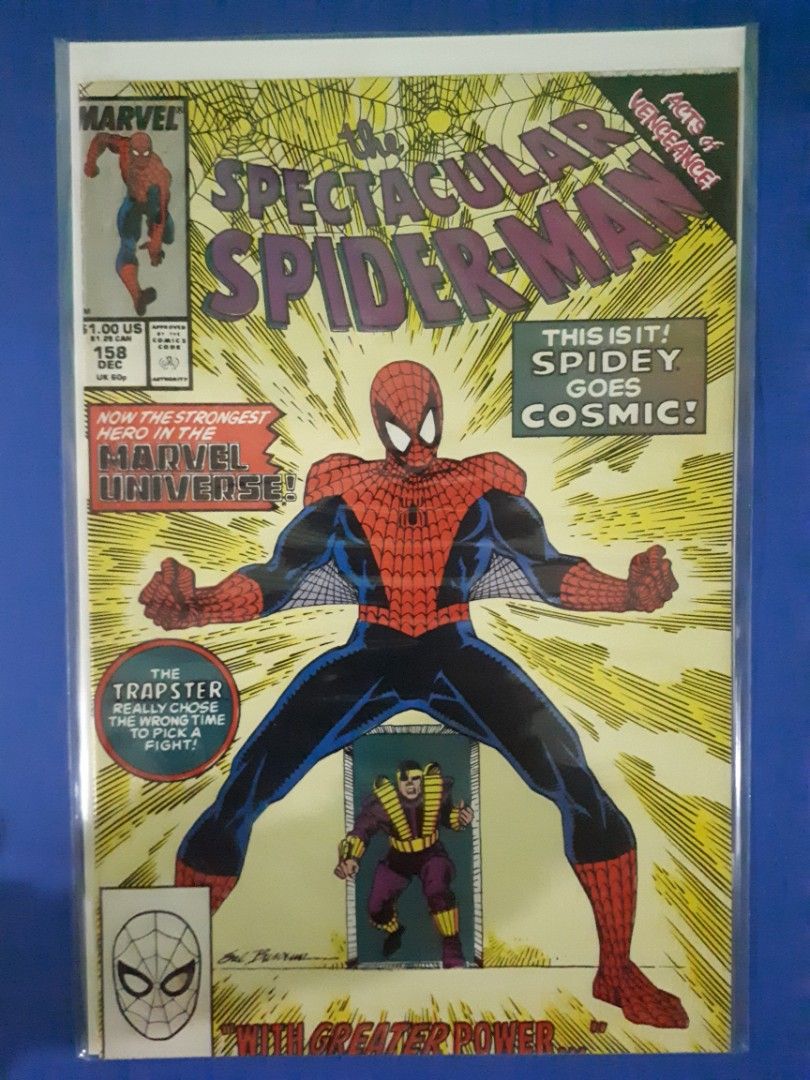 SPECTACULAR SPIDERMAN 158, Hobbies & Toys, Books & Magazines, Comics