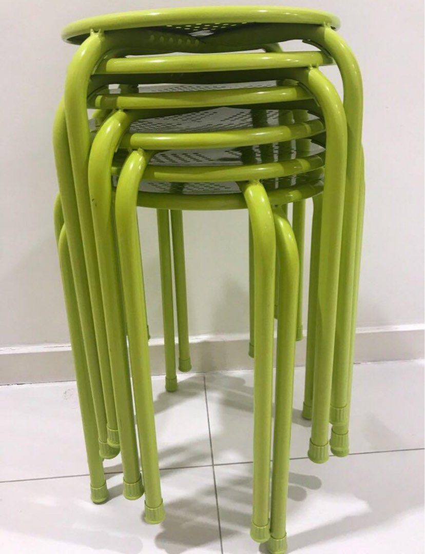 Used Stackable stools Stackable chairs. (last 4 chairs) (Category: Chairs) located in Singapore. Submitted by prettydresser (Listing ID 1258019461, Image 3). Description: $2.50 each chair. Well used. Last 4 chairs for $10. .
