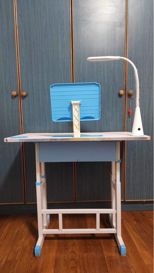 Study Table (Category: Tables & Sets) located in Singapore. Submitted by twirky (Listing ID 1257983861, Image 2). Description: Study table with lamp Seldom use .