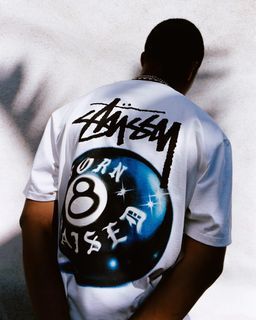 STÜSSY & BORN X RAISED HANDSTYLES TEE - Stüssy