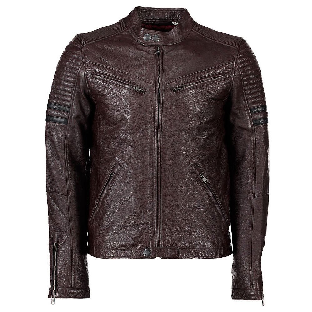 Superdry indy discount leather jacket