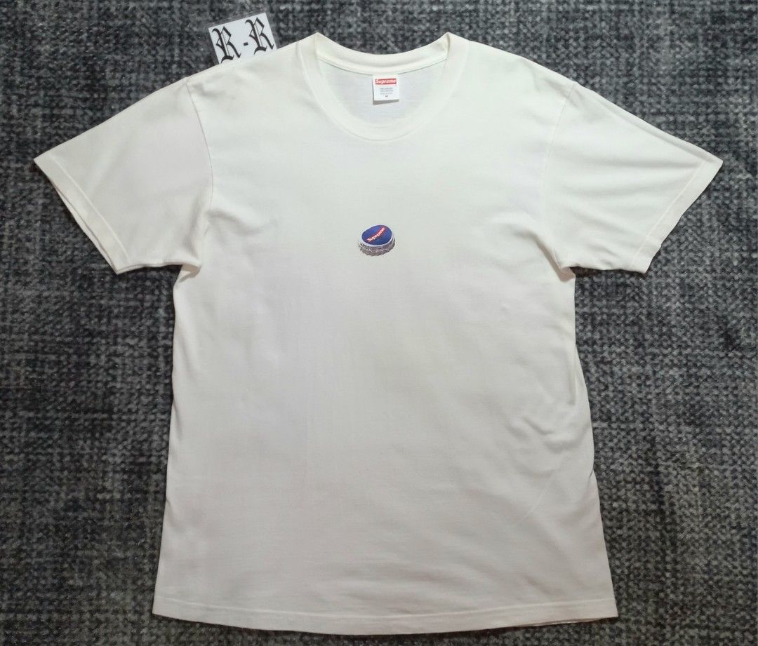Supreme bottle discount cap tee white
