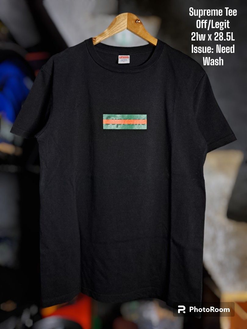 SUPREME X GUCCI TEE Men s Fashion Tops Sets Tshirts Polo
