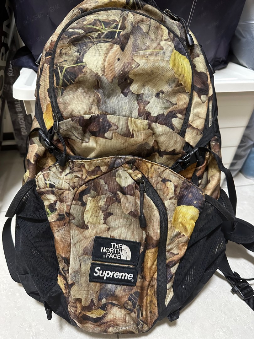 SUPREME X THE NORTH FACE 16FW Pocono Backpack 落葉後背包