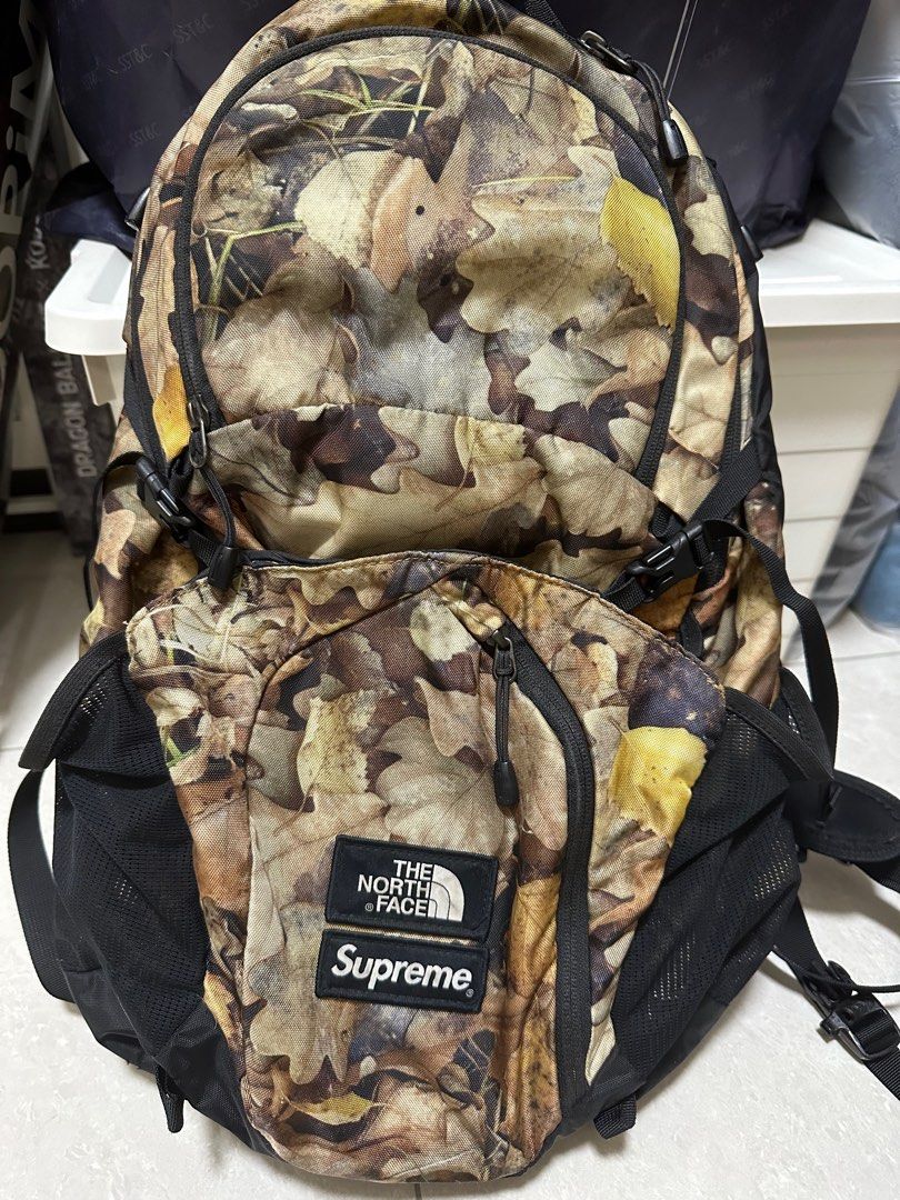 SUPREME X THE NORTH FACE 16FW Pocono Backpack 落葉後背包, 他的時尚