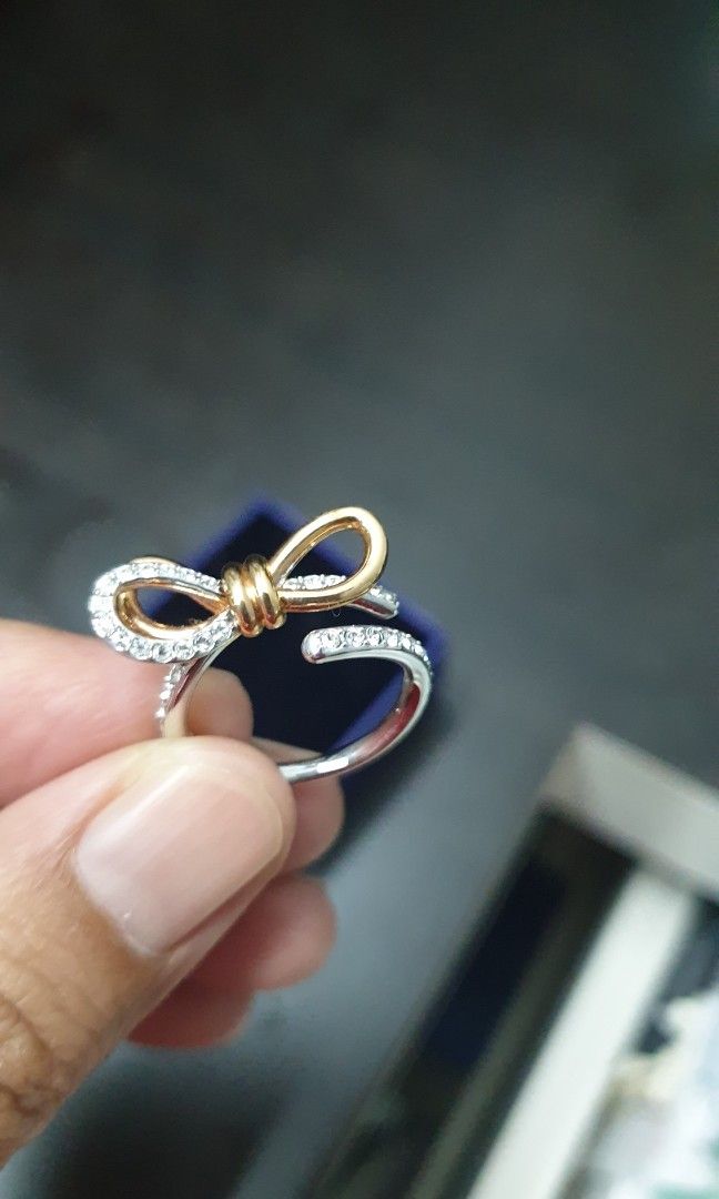 Swarovski sale wishbone ring