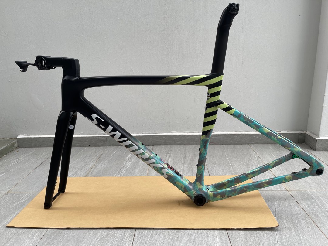 S Works Tarmac SL7 Frameset for Sale Size 52 with Roval Rapide
