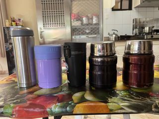 Take all 5pcs Thermos Jug and Lunch Box