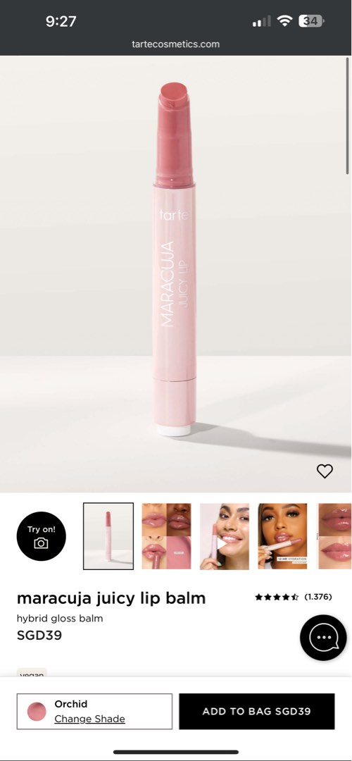 Tarte Maracuja Juicy Lip (Shade Orchid) , Beauty & Personal Care, Face