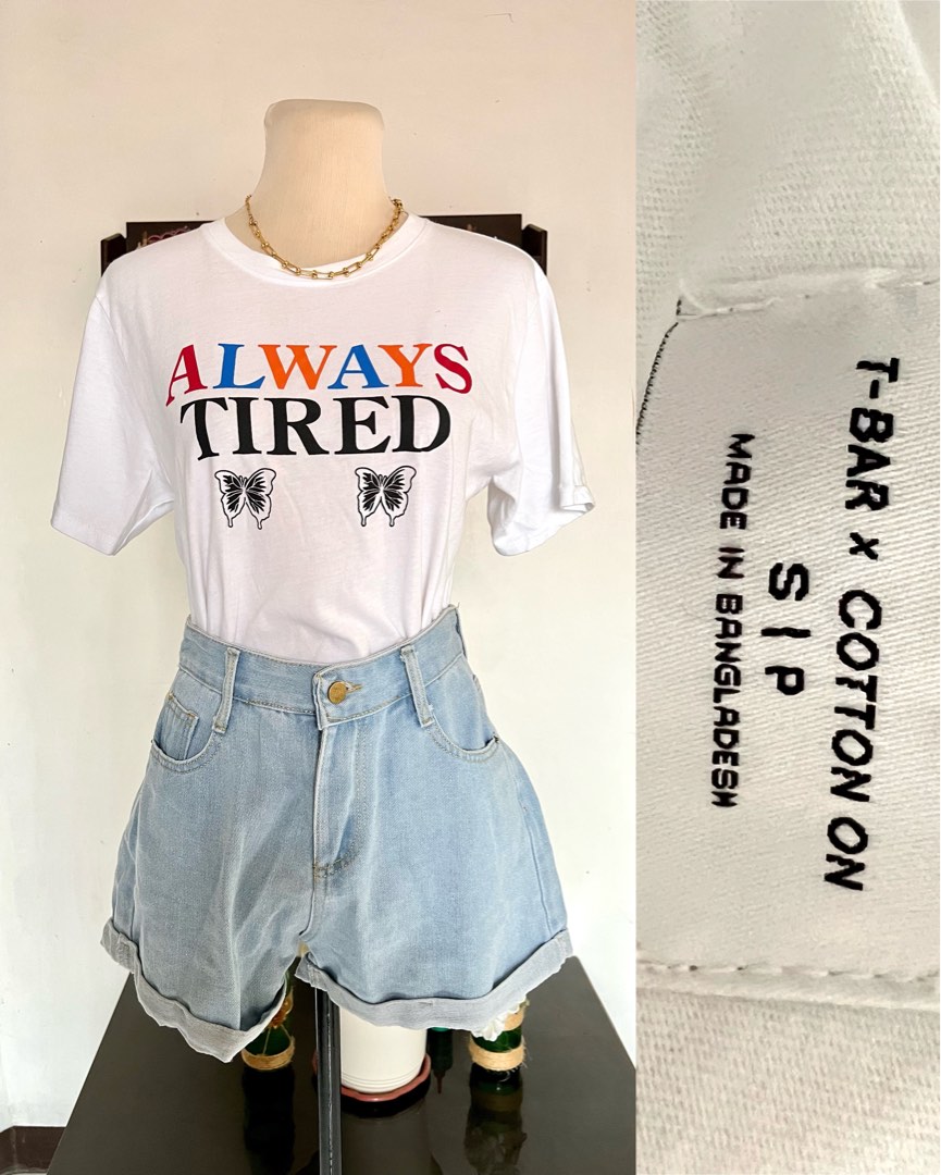 TBar x Cotton On White Shirt Top, Women's Fashion, Tops, Shirts on