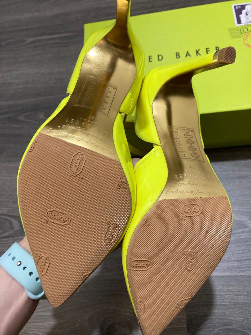 Ted baker hotsell yellow heels