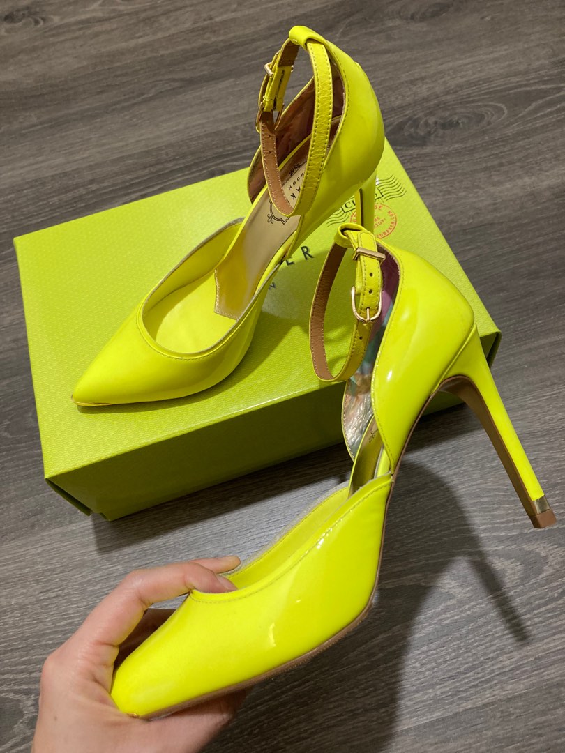 Ted baker yellow shoes hotsell