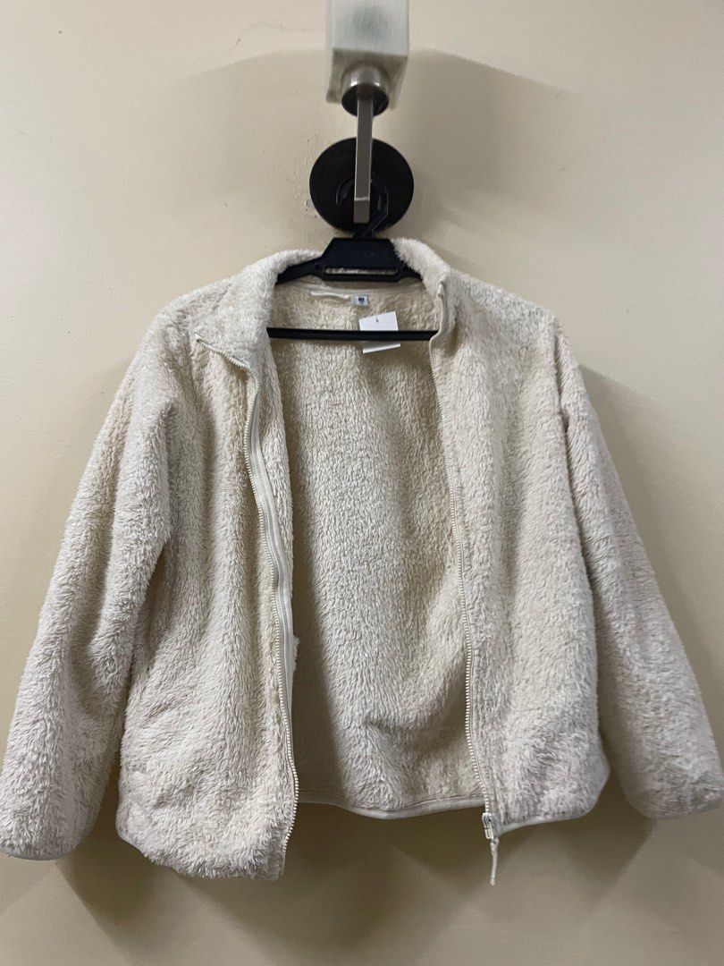 Teddy bear jacket 2025 uniqlo