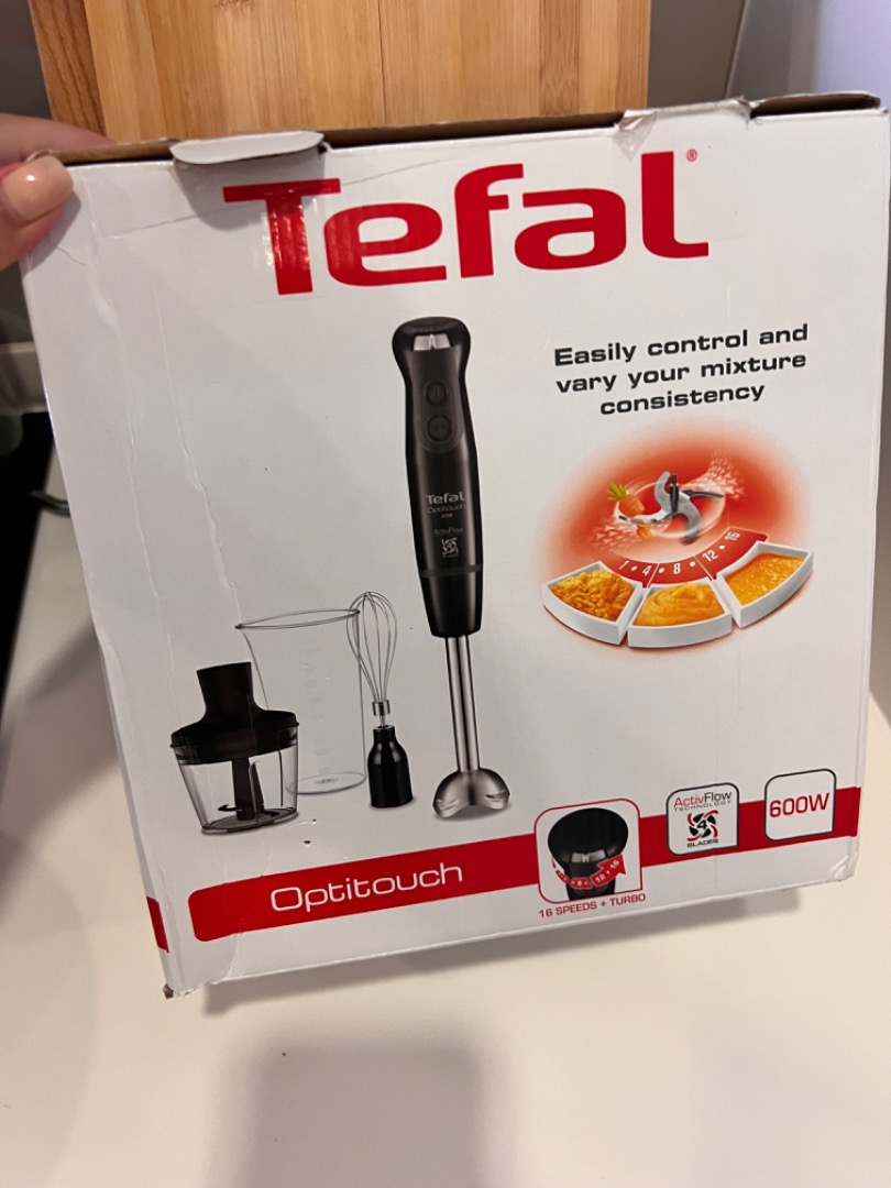 Tefal blender used less than a few times like new, TV & Home Appliances, Kitchen Appliances