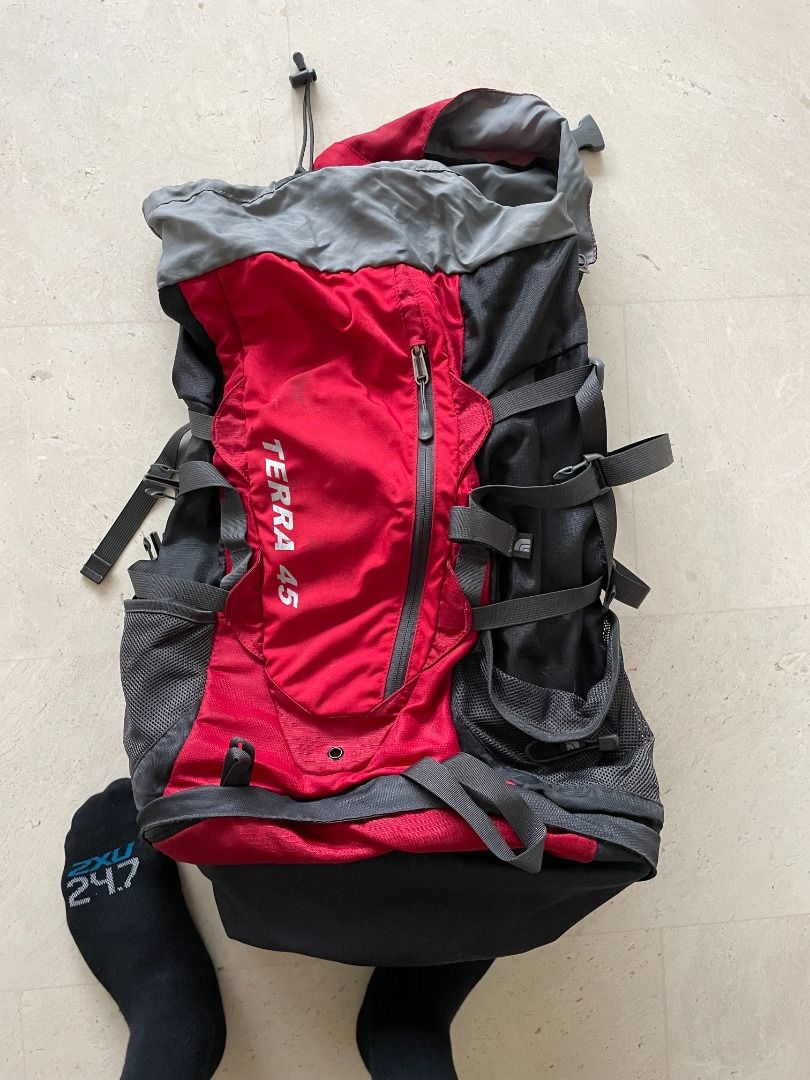 The North Face Terra 45 Backpack Used