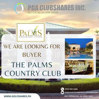 THE PALMS COUNTRY CLUB SHARE