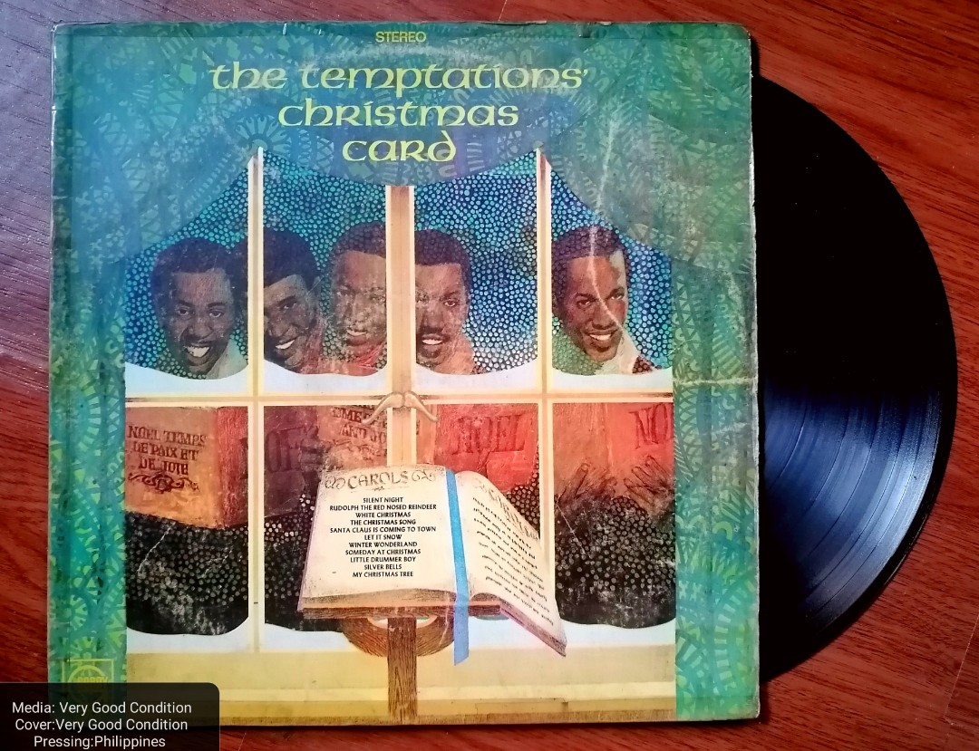 Temptations Christmas Card 