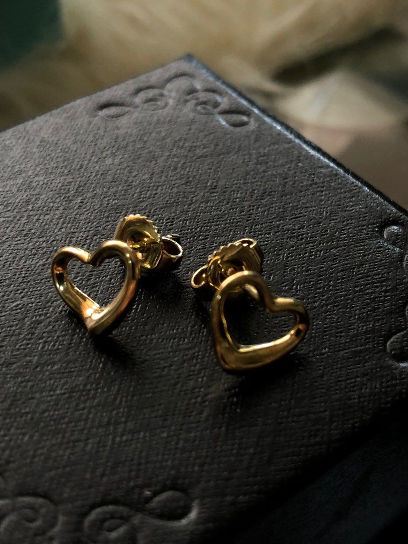 Tiffany and co sales rose gold earrings