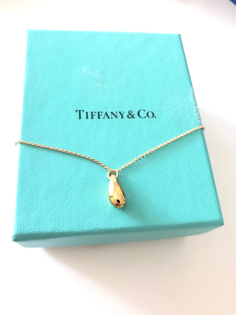 Tiffany & Co. Teardrop Necklace, Women's Fashion, Jewelry & Organizers
