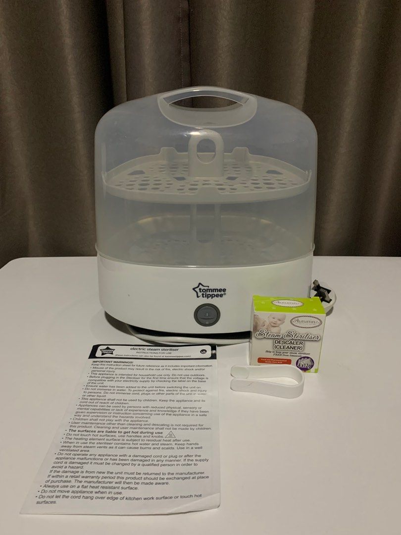 Electric steam steriliser descaling deals products