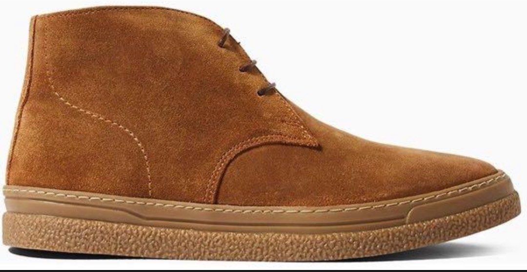 Topman Tan Acton Chukka Boots Men s Fashion Footwear Boots on