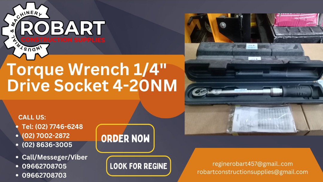Torque Wrench 1/4