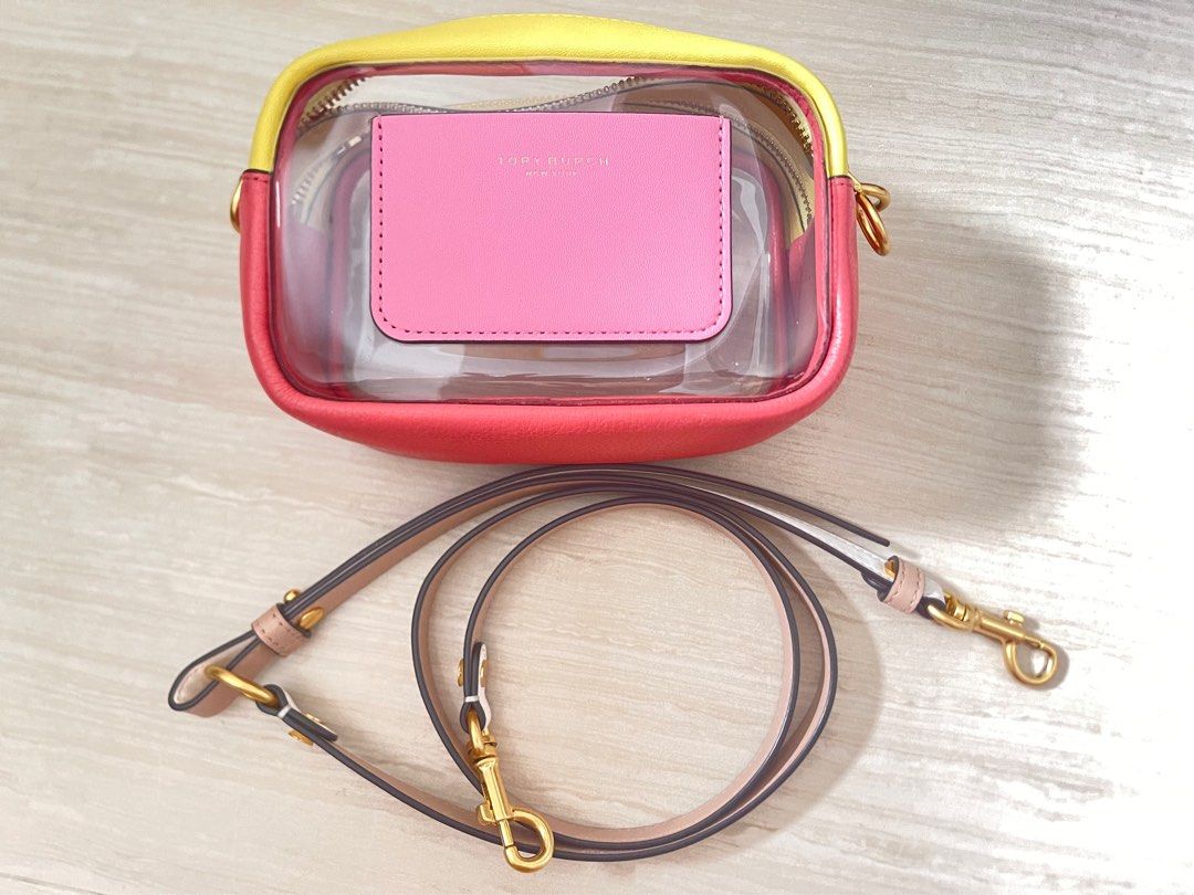 ON SALE Tory Burch Perry Clear Mini Bag Luxury Bags