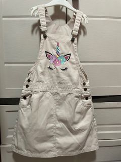 Unicorn light beige jumper for girls