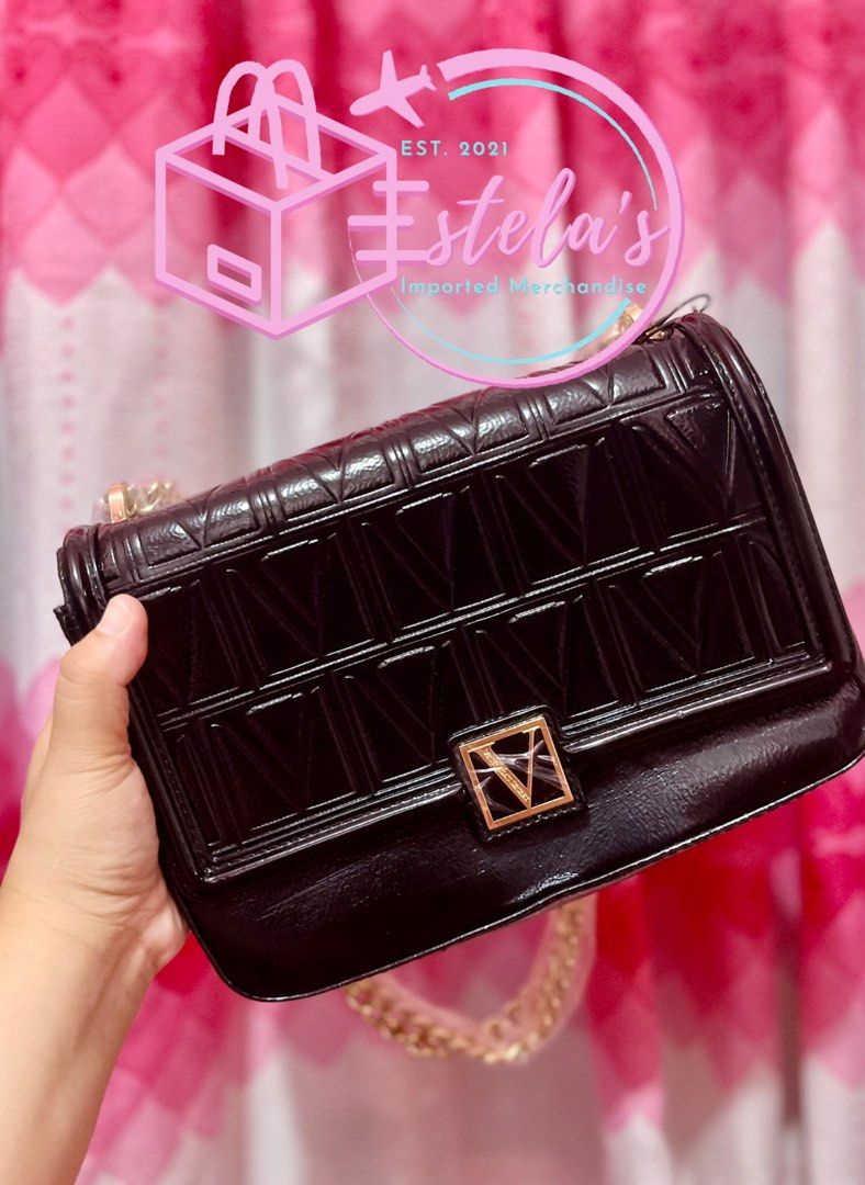 Victoria Secret's Vs Logo Sling Bag, Luxury, Bags & Wallets on Carousell