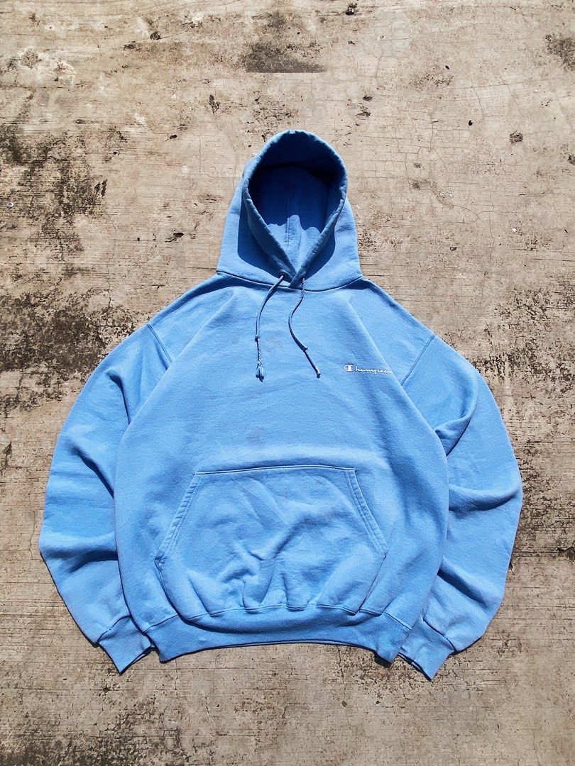 Light blue hot sale champion hoodie