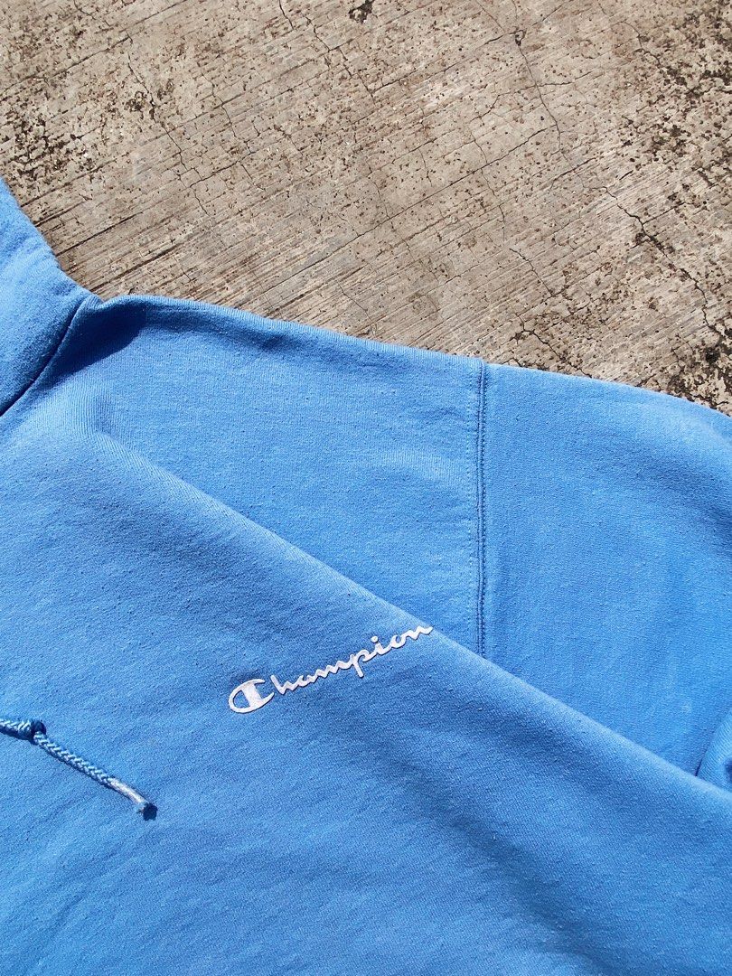 Baby blue clearance champion hoodie mens