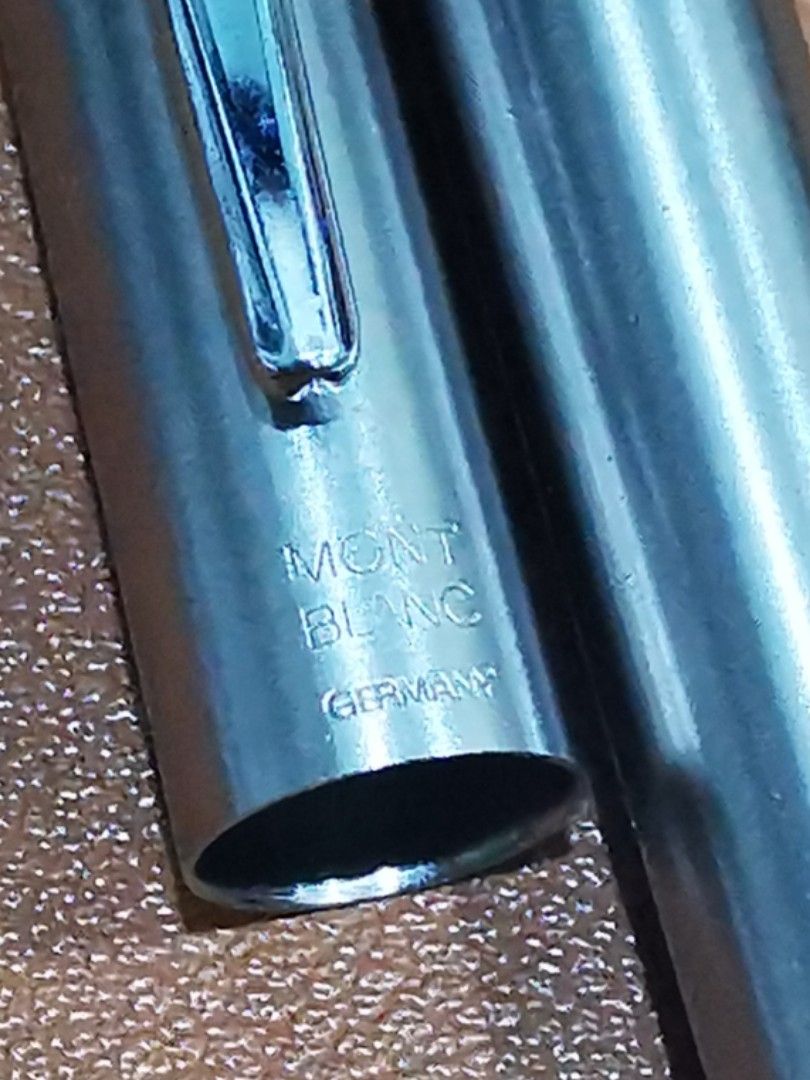 Vintage Montblanc Slimline Noblesse Fountain Pen Steel Nib