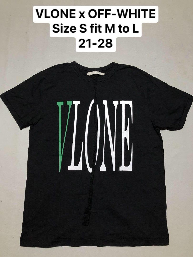 Off white sales vlone shirt