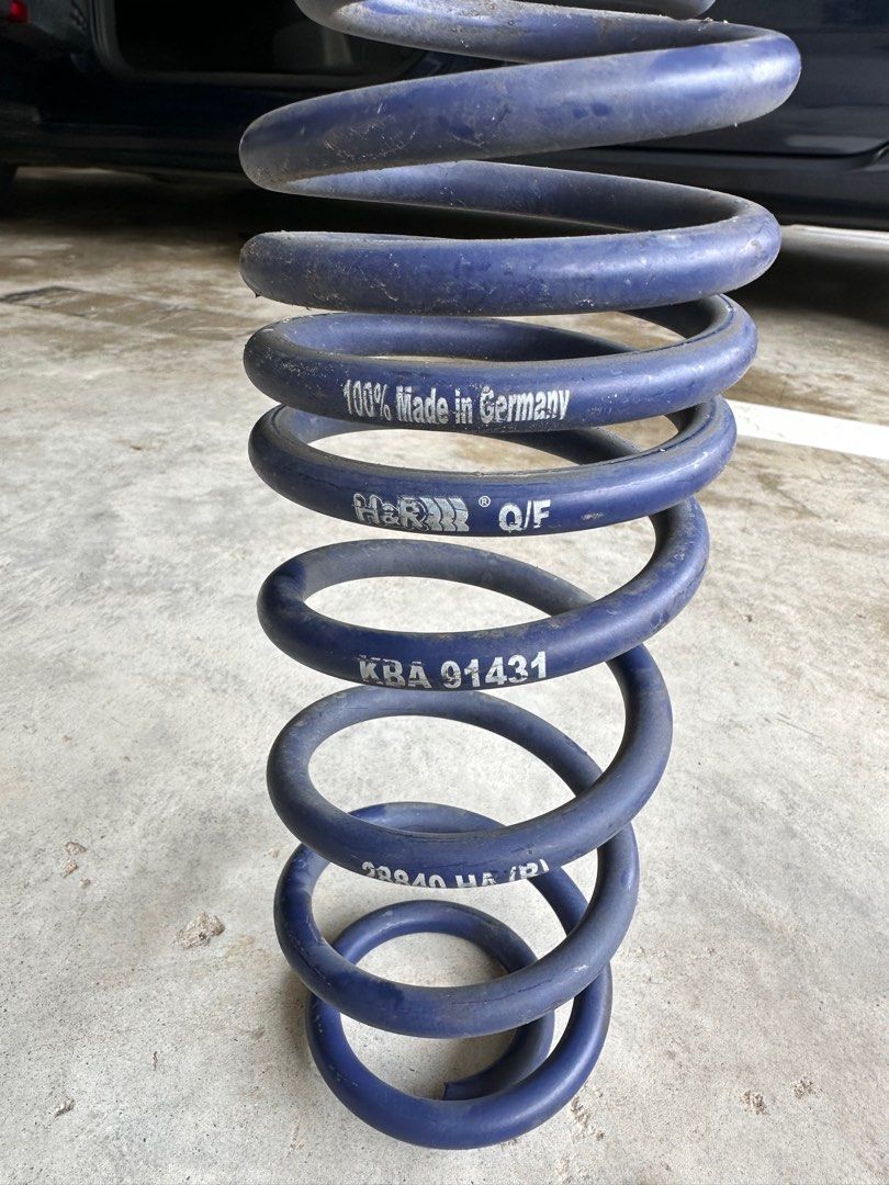 VW Volkswagen Golf MK7 H&R Lowering Spring with stock suspension, Car ...
