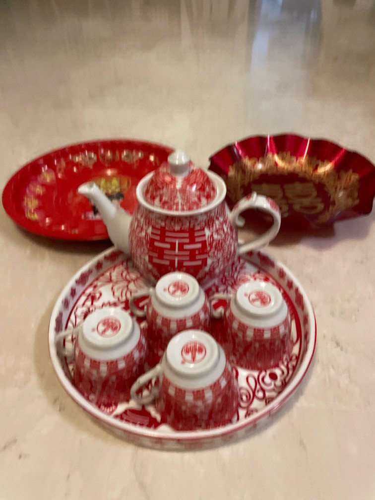 Wedding tea ceremony set, Furniture & Home Living, Kitchenware