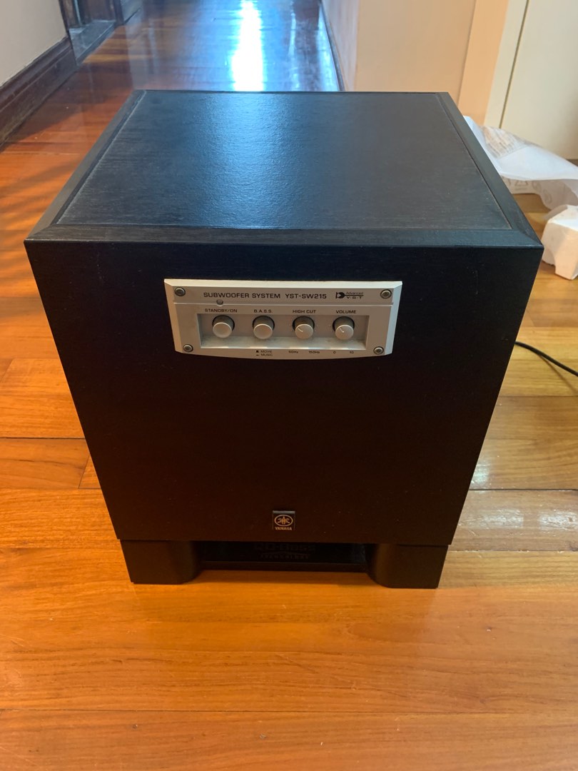 Yamaha YSTSW215 Subwoofer System, 音響器材, Soundbar、揚聲器、藍牙喇叭、耳擴 Carousell