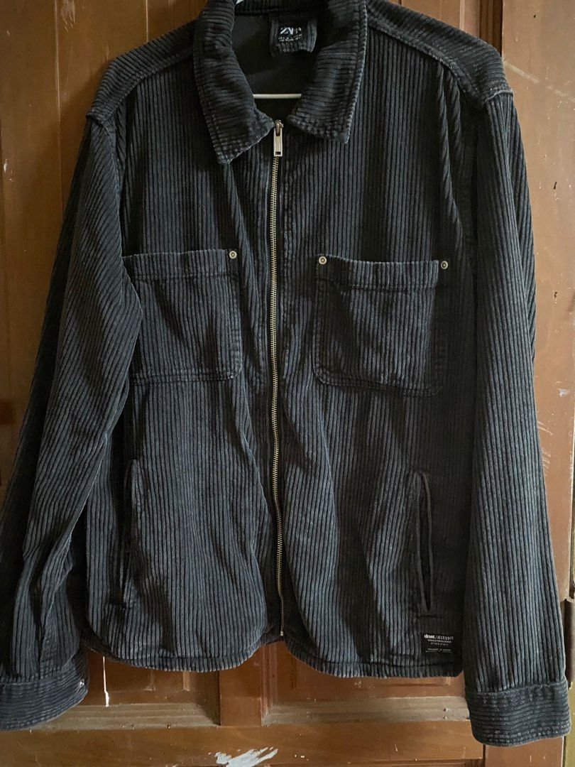 Black corduroy hotsell jacket zara