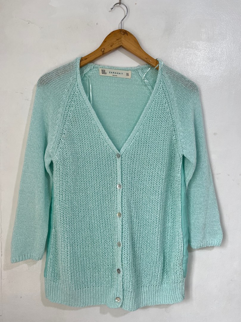 ZARA crochet cardigan, Women's Fashion, Coats, Jackets and Outerwear on