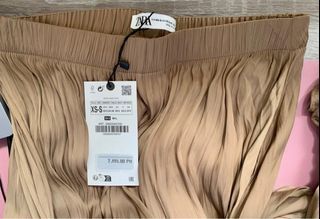 ZARA Pleated long skirt
